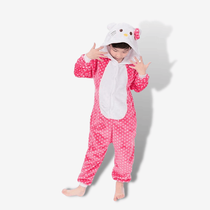 Pigiama Intero Hello Kitty Rosa per Bambine - Comfort e Divertimento Rosa | Nova Pigiama