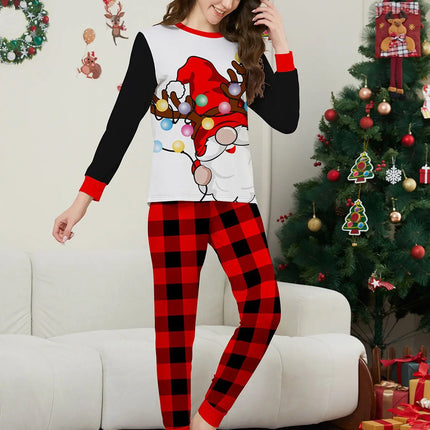 Pigiama Natale Famiglia Babbo Natale e Renna