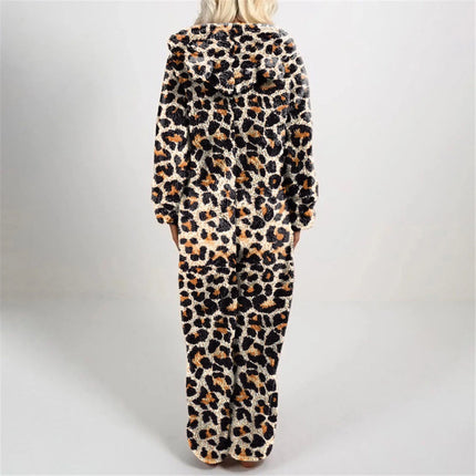 Pigiama Pile Donna Leopardato - Eleganza Selvaggia