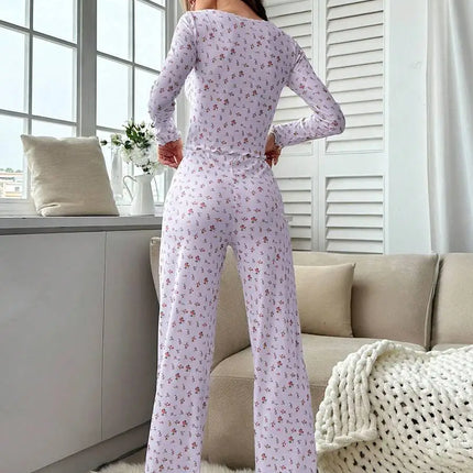 Pigiama Donna Motivi Floreali - Primavera Eterna