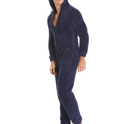 Pigiama Pile Uomo Intero - Comfort Maschile Totale
