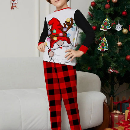 Pigiama Natale Famiglia Babbo Natale e Renna
