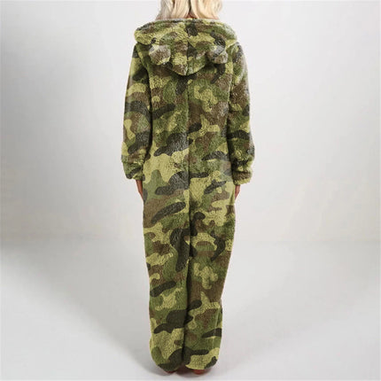 Pigiama Pile Donna Mimetico - Stile Militare