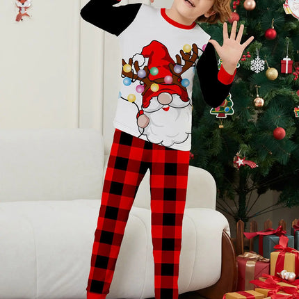 Pigiama Natale Famiglia Babbo Natale e Renna