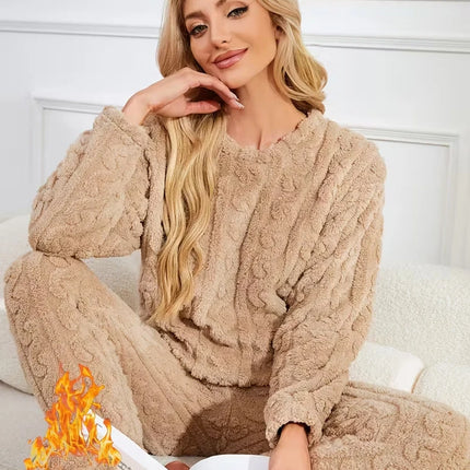 Pigiama in Pile Donna Soffice - Benessere Invernale