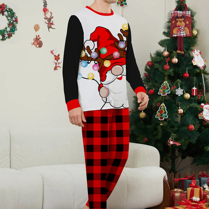 Pigiama Natale Famiglia Babbo Natale e Renna