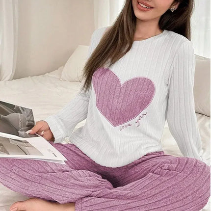 Pigiama Flanella Donna Rilassante - Armonia Perfetta