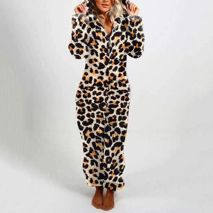 Pigiama Pile Donna Leopardato - Eleganza Selvaggia