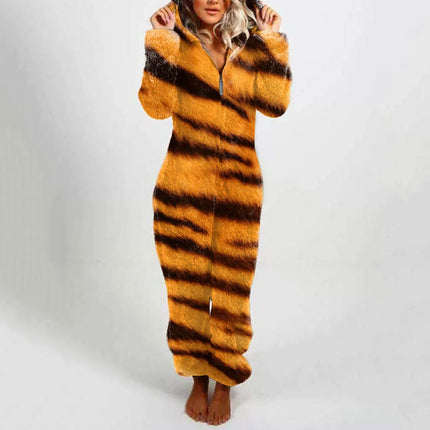 Pigiama Pile Donna Tigre - Eleganza Selvaggia