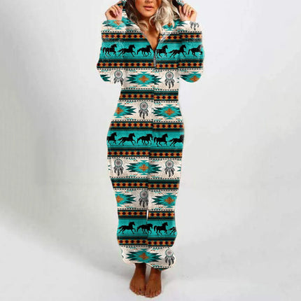 Pigiama Pile Donna Etnico - Stile Tribale