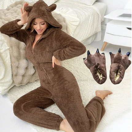 Pigiama Donna Pile Intero - Comfort Femminile Totale