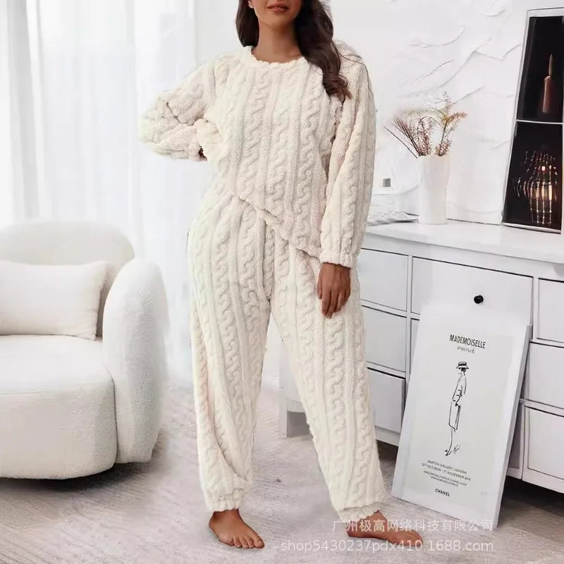 Pigiama donna invernale Frutta in Caldo cotone 401 T040 Pigiama donna invernale Frutta in Caldo cotone 401 T040