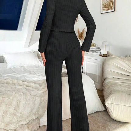 Pigiama Flanella Donna Manica Lunga - Eleganza Calda