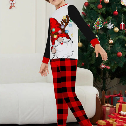 Pigiama Natale Famiglia Babbo Natale e Renna