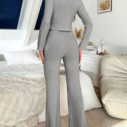 Pigiama Flanella Donna Manica Lunga - Eleganza Calda