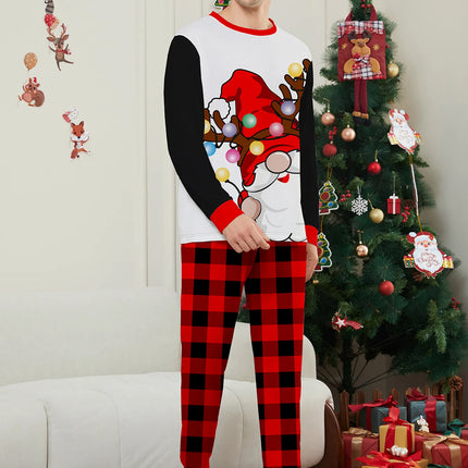 Pigiama Natale Famiglia Babbo Natale e Renna
