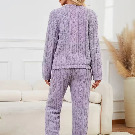 Pigiama in Pile Donna Soffice - Benessere Invernale