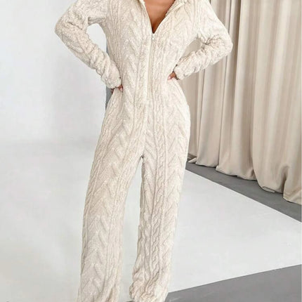 Pigiama Intero Pile Donna - Calore Completo