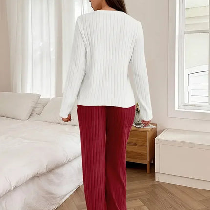 Pigiama Flanella Donna Rilassante - Armonia Perfetta