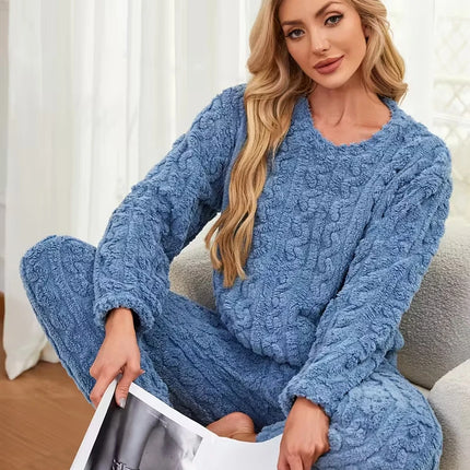 Pigiama in Pile Donna Soffice - Benessere Invernale