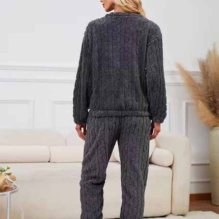 Pigiama in Pile Donna Soffice - Benessere Invernale