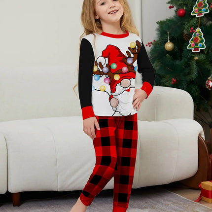Pigiama Natale Famiglia Babbo Natale e Renna