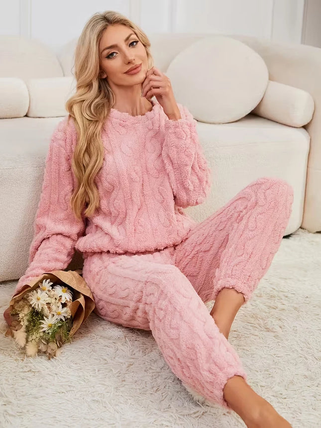 Pigiama in Pile Donna Soffice - Benessere Invernale