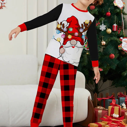 Pigiama Natale Famiglia Babbo Natale e Renna