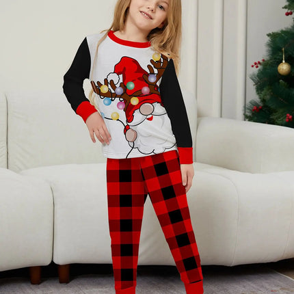 Pigiama Natale Famiglia Babbo Natale e Renna