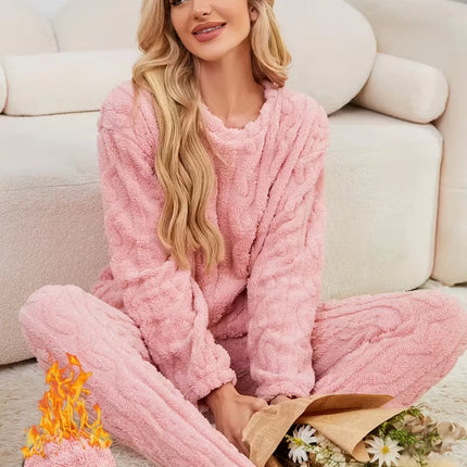 Pigiama in Pile Donna Soffice - Benessere Invernale