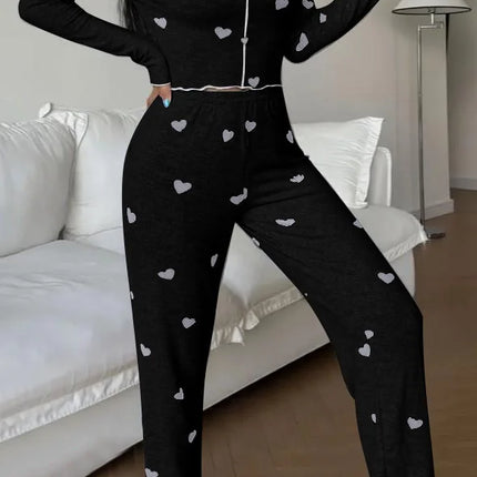 Pigiama Donna Design Cuori - Dolcezza Romantica