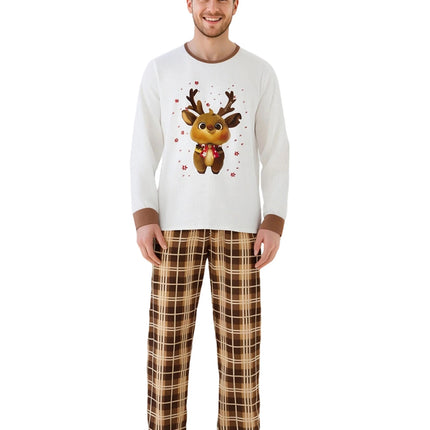 Pigiama Natale Famiglia Renna Adorabile