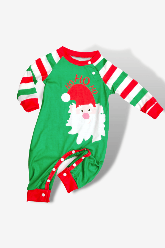 Pigiami Coordinati Natale Famiglia "Babbo Natale" Neonato | Nova Pigiama