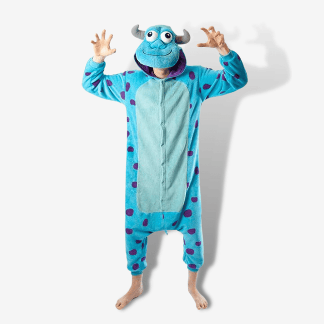 Pigiama Intero Sulley Blu | Nova Pigiama