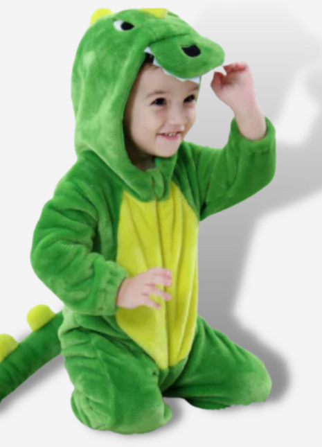 Pigiama Dinosauro Verde Neonato | Nova Pigiama