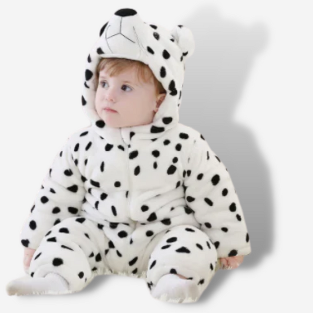 Pigiama Dalmata Neonato Bianco | Nova Pigiama