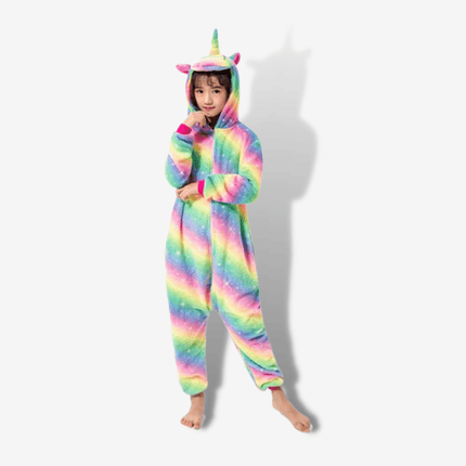Pigiama Intero Bambina Unicorno Multicolore | Nova Pigiama