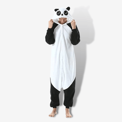 Pigiama Intero Panda Uomo Nero | Nova Pigiama