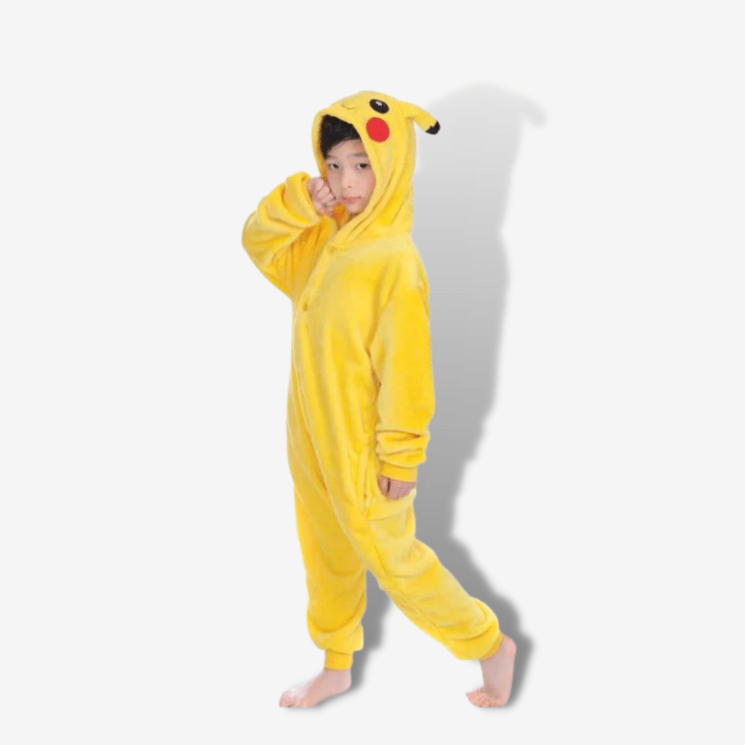 Pokemon Pigiama Intero per Uomo Pikachu Giallo Medium Pokemon Pigiama Intero per Uomo Pikachu Giallo Medium