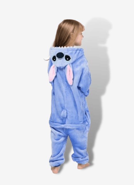 Pigiama Intero Stitch per Bambina di colore Blu | Nova Pigiama