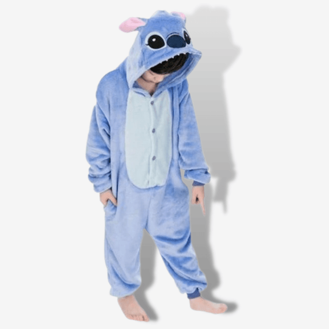 Stitch Costume Pigiama Intero Da Stitch Stitch One Piece Pajamas