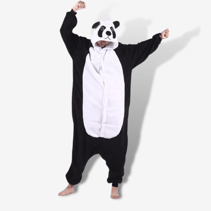 Pigiama Intero Uomo Kung Fu Panda Nero | Nova Pigiama