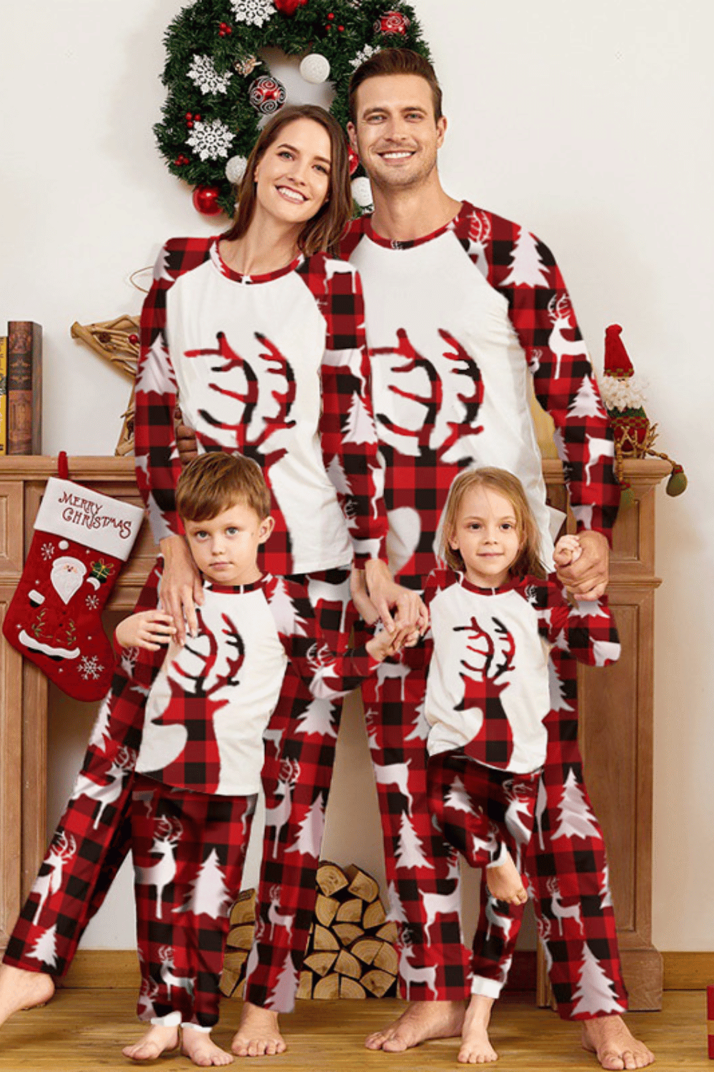 Disney Set Pigiami Natalizi Famiglia Pajamas Pigiami Famiglia Ovs