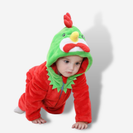 Pigiama Neonato Rosso Rosso | Nova Pigiama