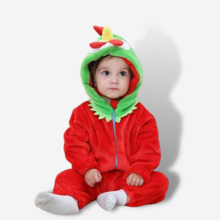 Pigiama Neonato Rosso | Nova Pigiama