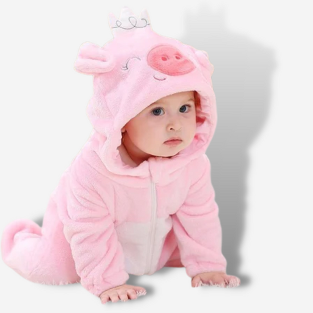 Pigiama Tutina Neonato Rosa | Nova Pigiama