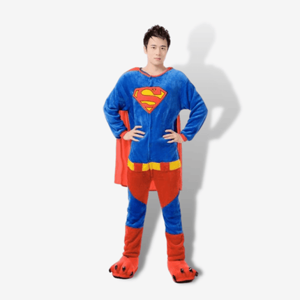 Pigiama Intero Uomo Superman Blu | Nova Pigiama