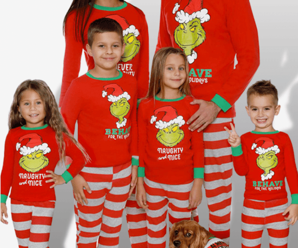 Mickey Mouse Primark Pigiami Natale Famiglia Pigiama Famiglia